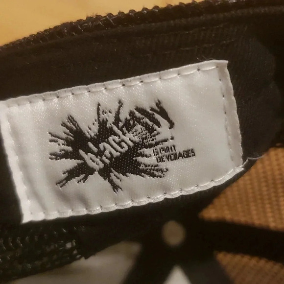 Blackfly Lures Snapback Mesh Black Floral Truckers Style Hat - Picture 6 of 7